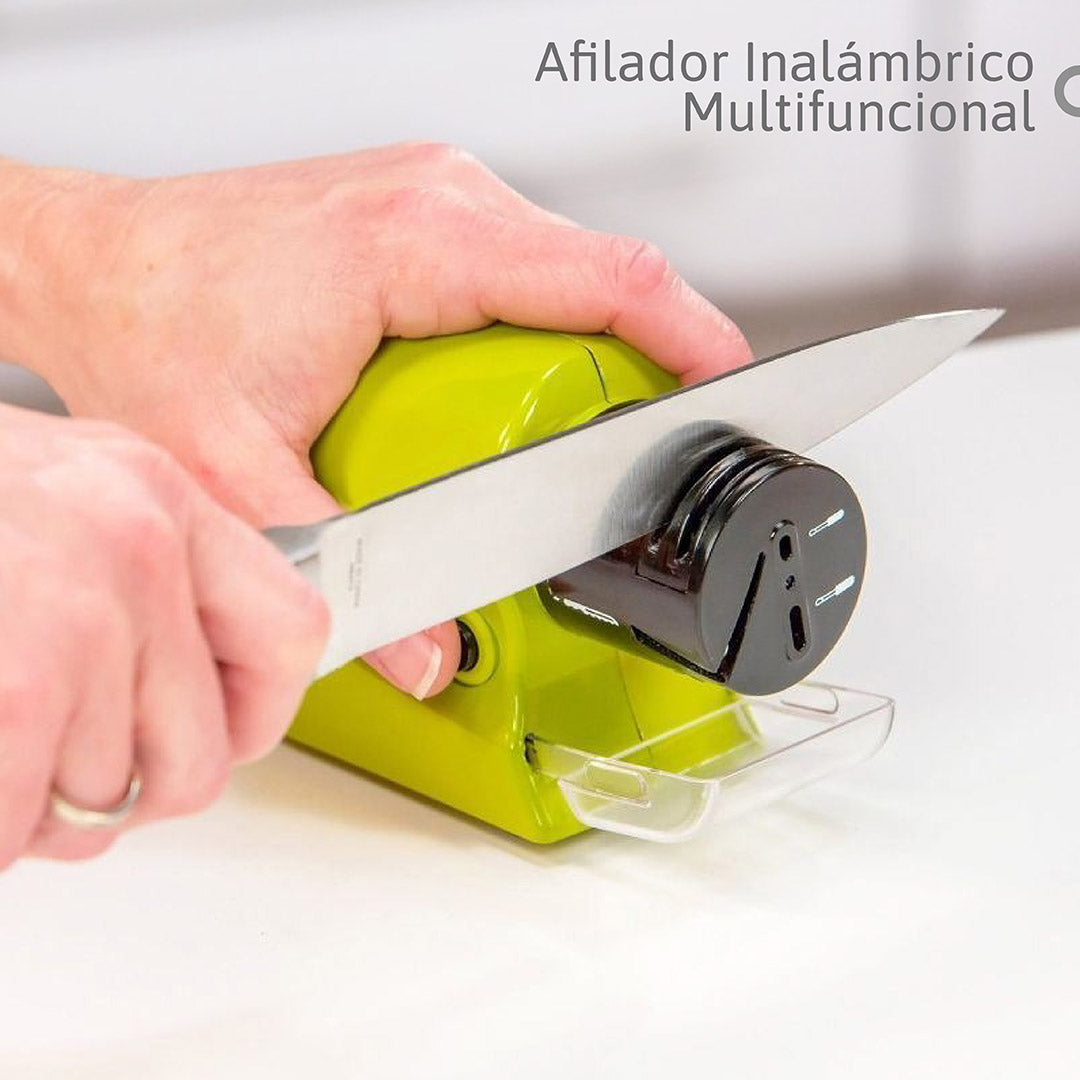 Afilador Eléctrico Multifuncional: Cuchillos, Tijeras y Más
