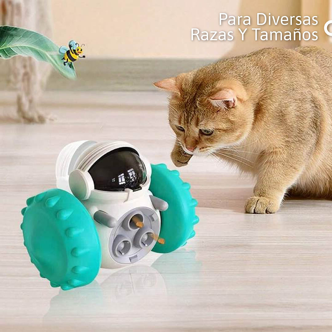 Dispensador Inteligente de Comida para Mascotas: Juego y Estimulación IQ