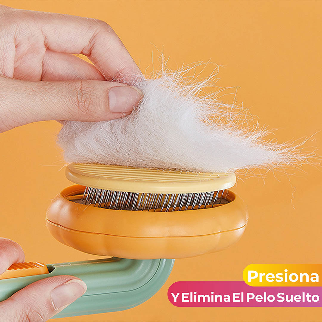 Cepillo Para Mascota En Forma De Calabaza