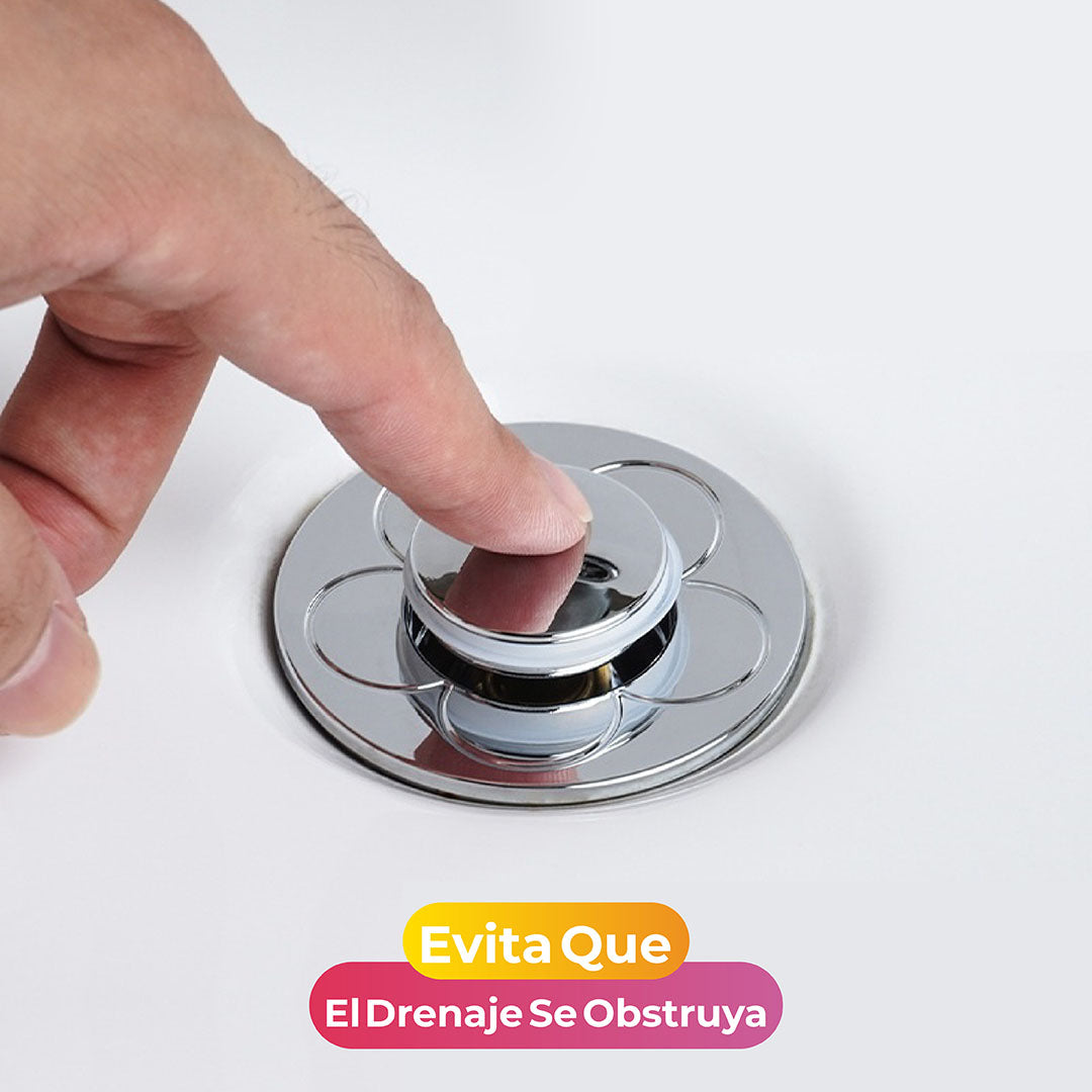 Filtro para Lavamanos Anti-Olor y Anti-Obstrucción