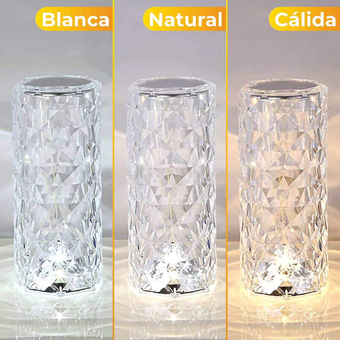 Lámpara De Cristal Recargable
