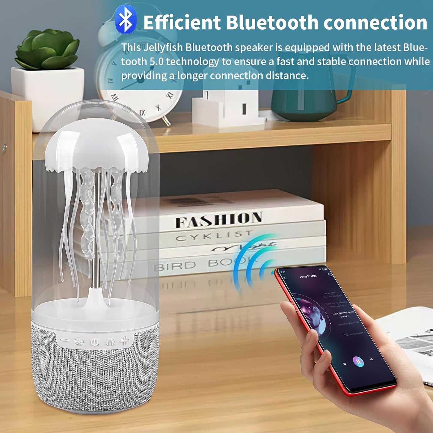 Lámpara Altavoz de Medusas