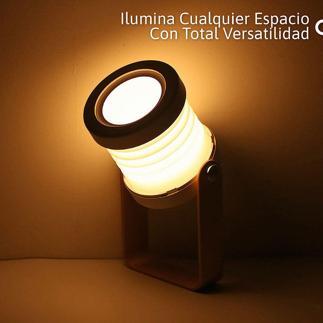 Lámpara Táctil de Acordeón: Iluminación con un Solo Toque