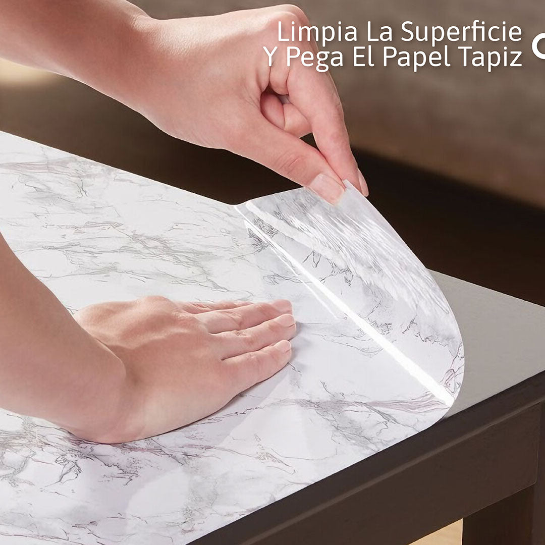 MármolStick: Papel Adhesivo de Mármol de Alta Adherencia