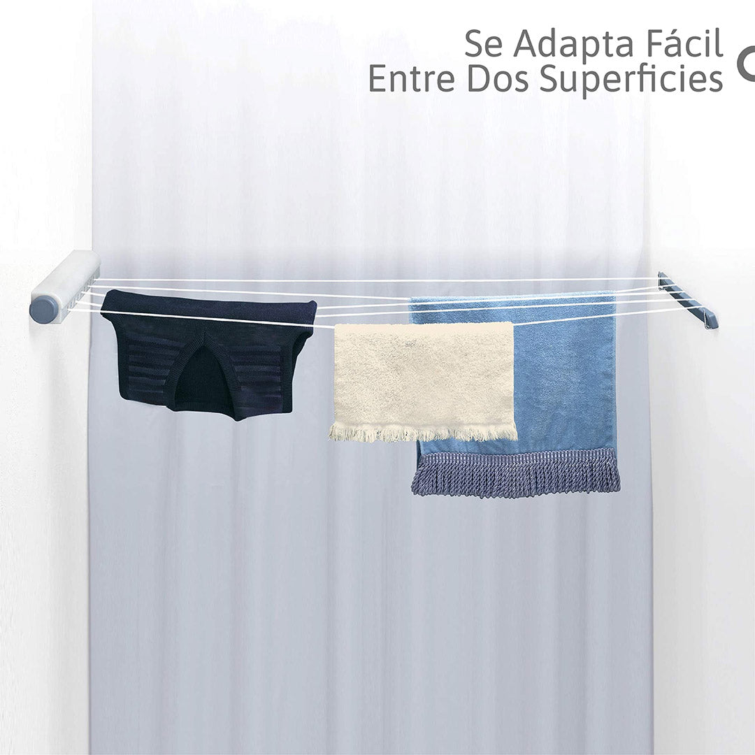 Tendedero Retráctil 5 Cuerdas: Espacio Eficiente y Fácil Instalación