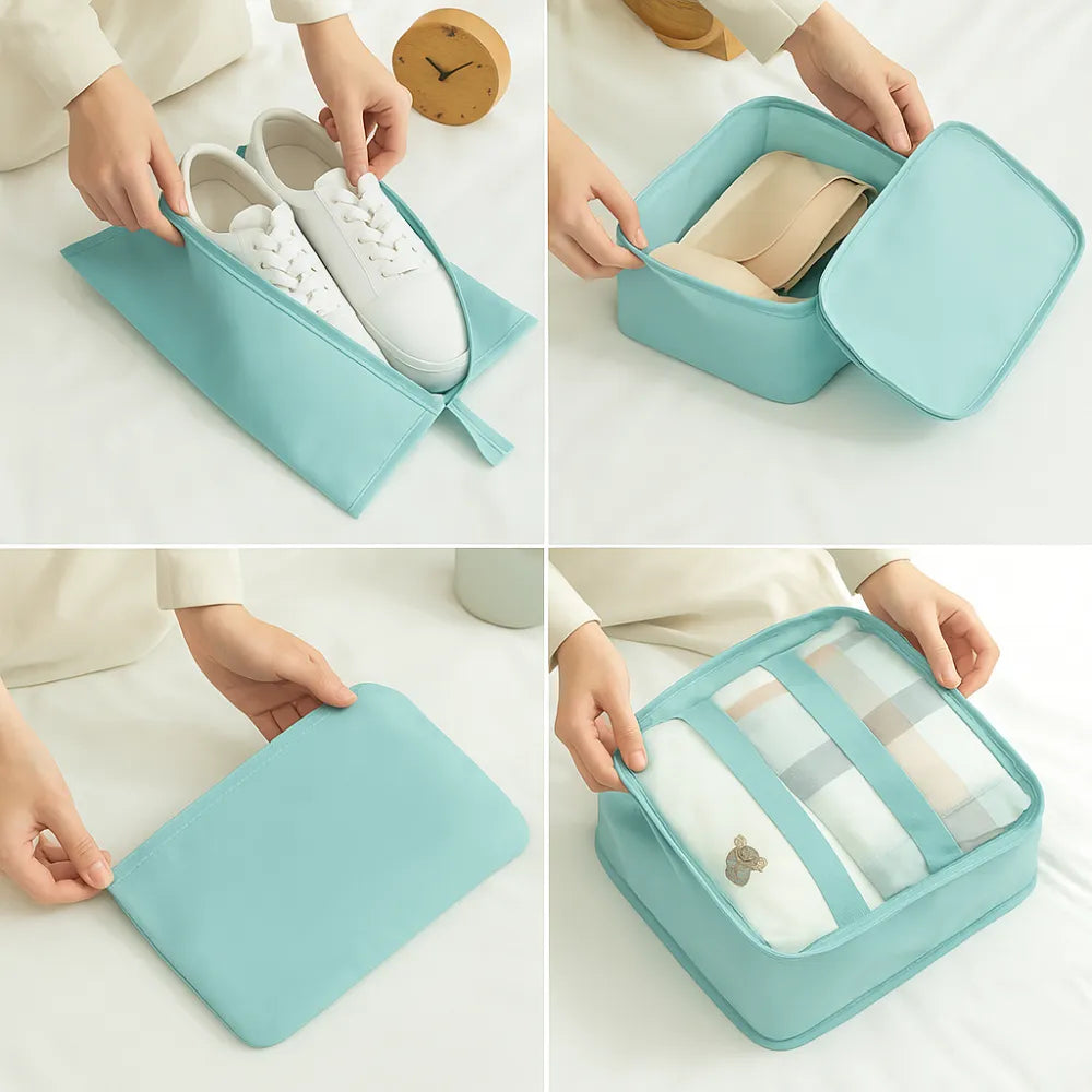 Set de Bolsas Organizadoras Para Viaje (7 Piezas)