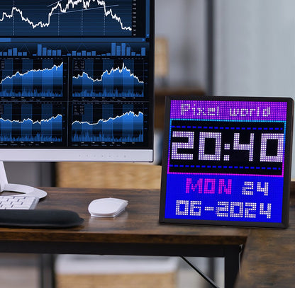 Pantalla de Pixeles LED: Interactividad y Configuración Ilimitada