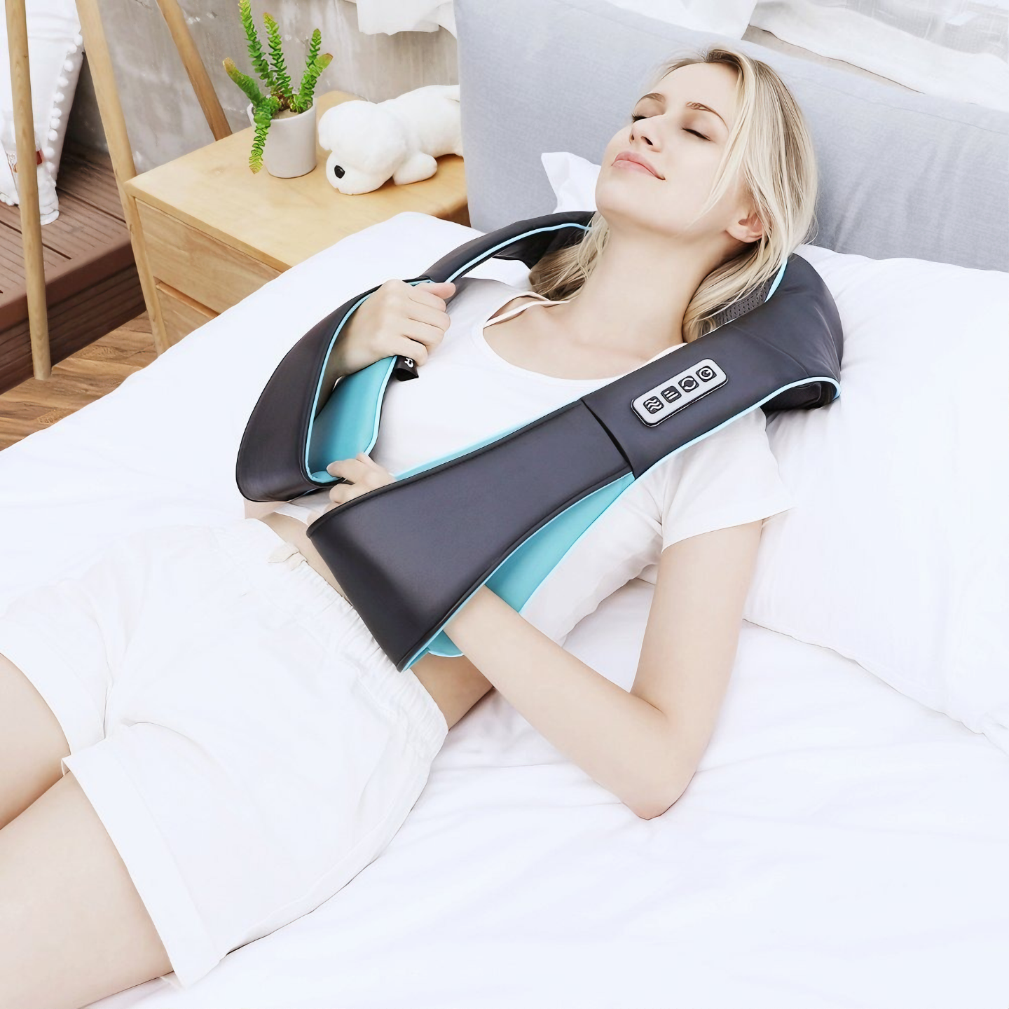Masajeador Shiatsu de Cuello y Espalda: Bienestar Inmediato en Cualquier Lugar