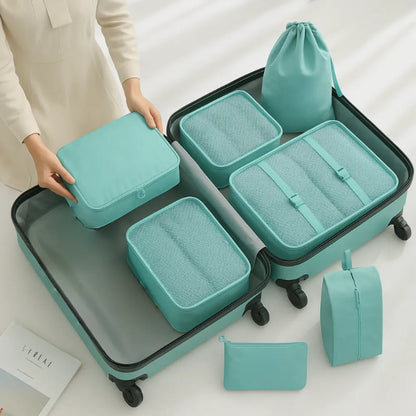 Set de Bolsas Organizadoras Para Viaje (7 Piezas)