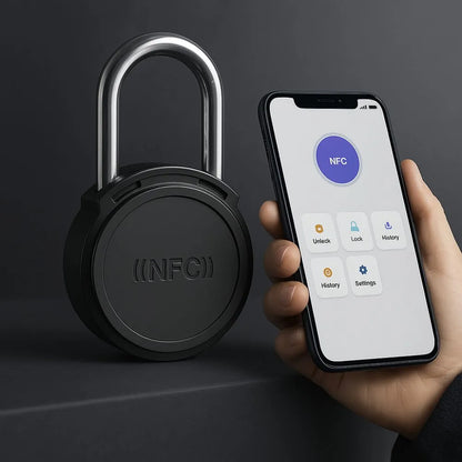 Candado Inteligente Con NFC: Máxima Seguridad Para Tus Pertenencias