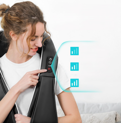 Masajeador Shiatsu de Cuello y Espalda: Bienestar Inmediato en Cualquier Lugar