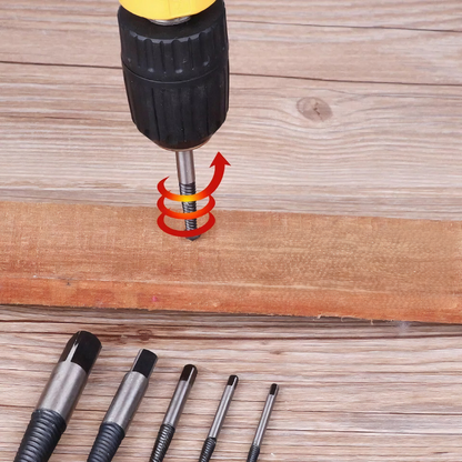 Kit Extractor De Tornillos Reventados: Extracción Precisa y Sin Complicaciones