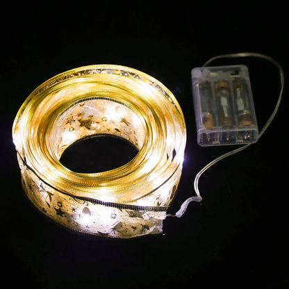 Cinta LED Navideña de 5 Metros: Iluminación Flexible y Segura