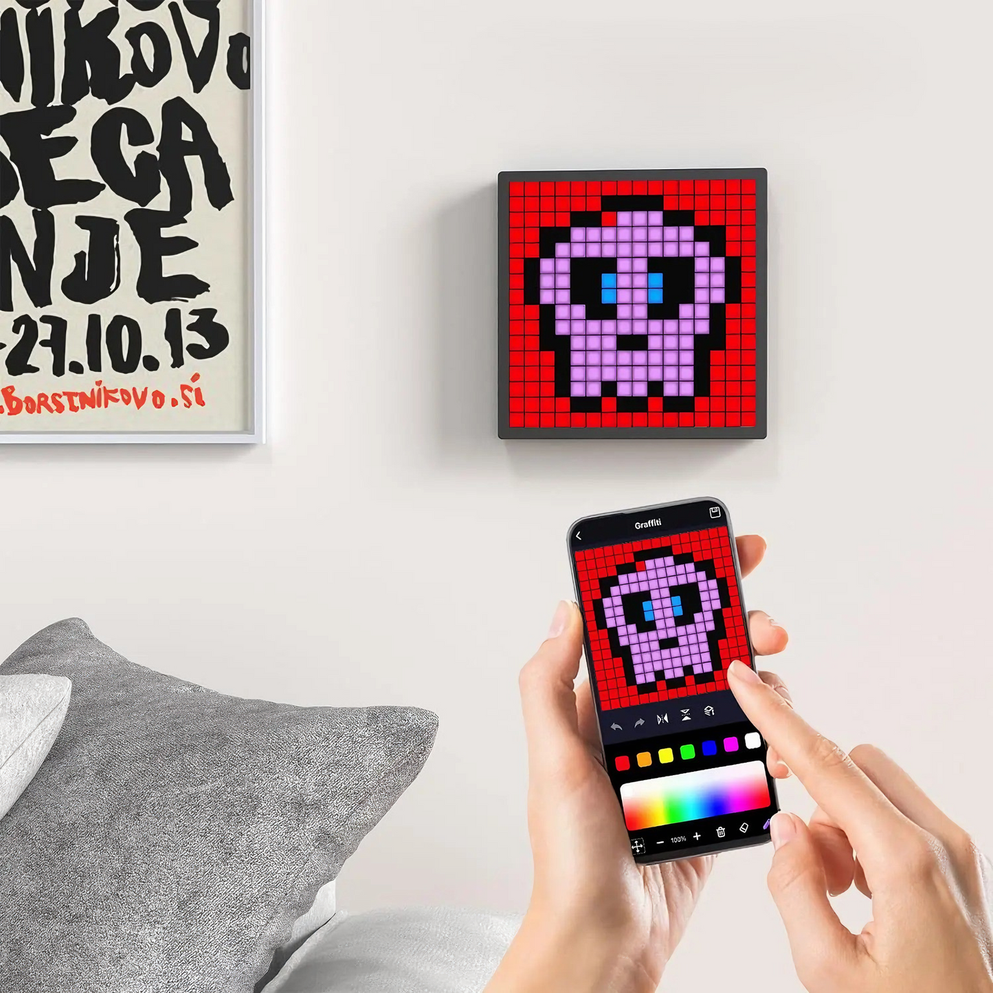 Pantalla de Pixeles LED: Interactividad y Configuración Ilimitada