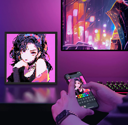 Pantalla de Pixeles LED: Interactividad y Configuración Ilimitada