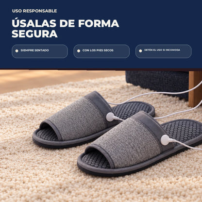 Recomendaciones para usar las pantuflas EMS