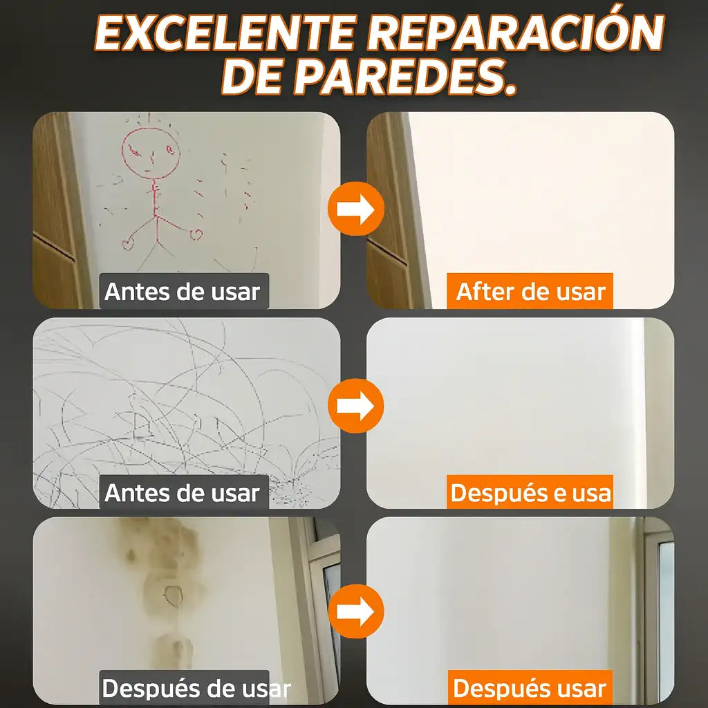 Rodillo 3 en 1 Restaurador Rápido de Paredes