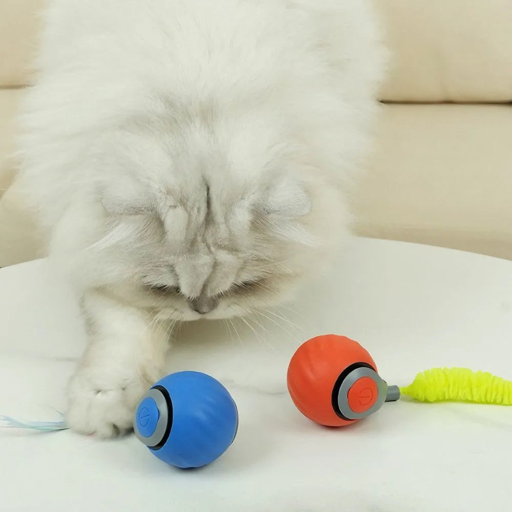 Pelota Rodante Interactiva Para Gatos: Diversión Interminable e Inteligente
