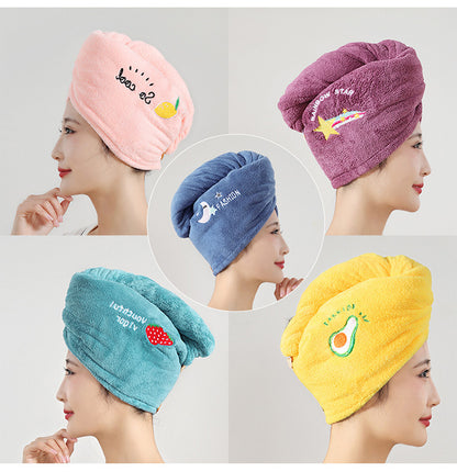 Gorro De Toalla De Secado Rápido