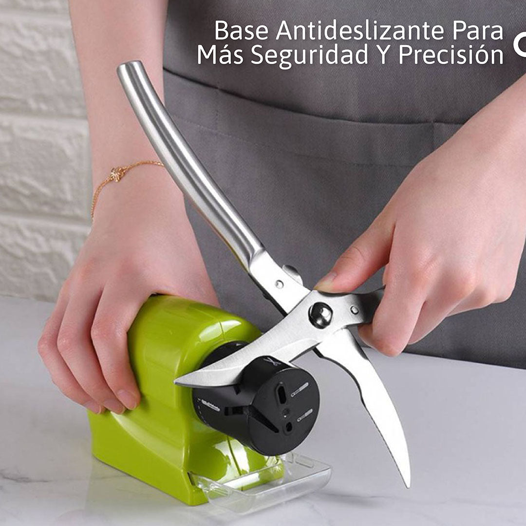 Afilador Eléctrico Multifuncional: Cuchillos, Tijeras y Más