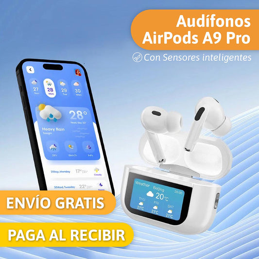 Audífonos AirPods A9 Pro: Potencia y Claridad Sin Límites