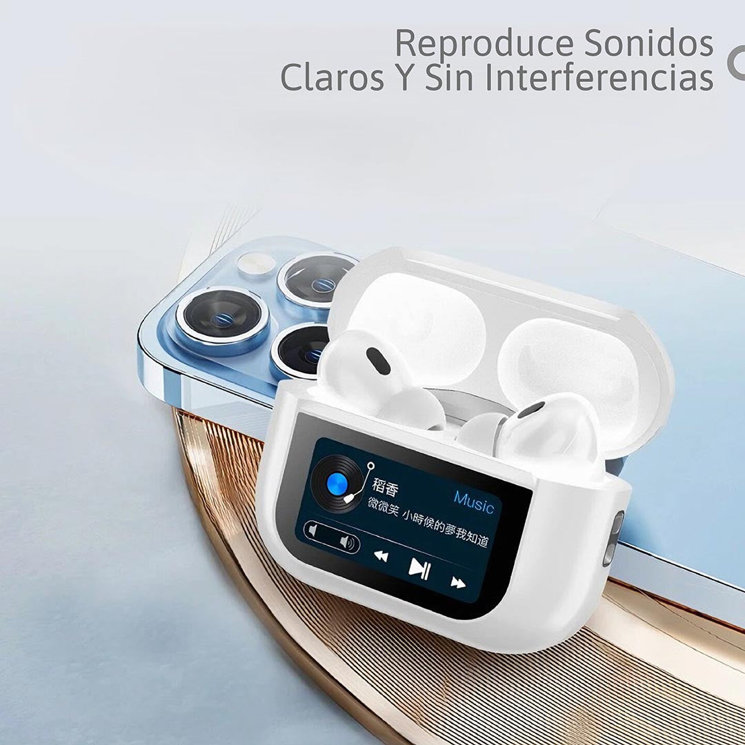Audífonos AirPods A9 Pro: Potencia y Claridad Sin Límites