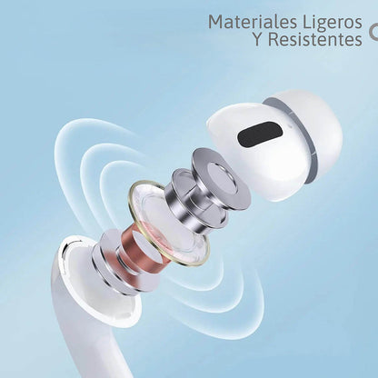 Audífonos AirPods A9 Pro: Potencia y Claridad Sin Límites
