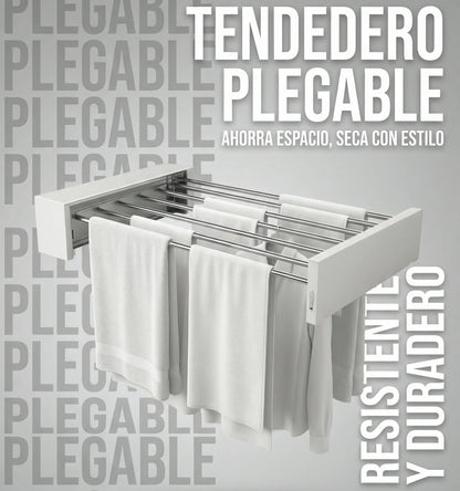 Tendedero Plegable de Pared Fácil