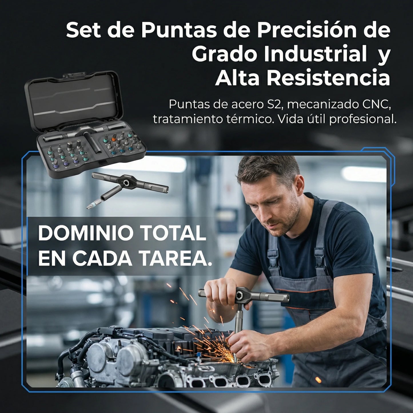 Destornillador Ratchet 24 en 1