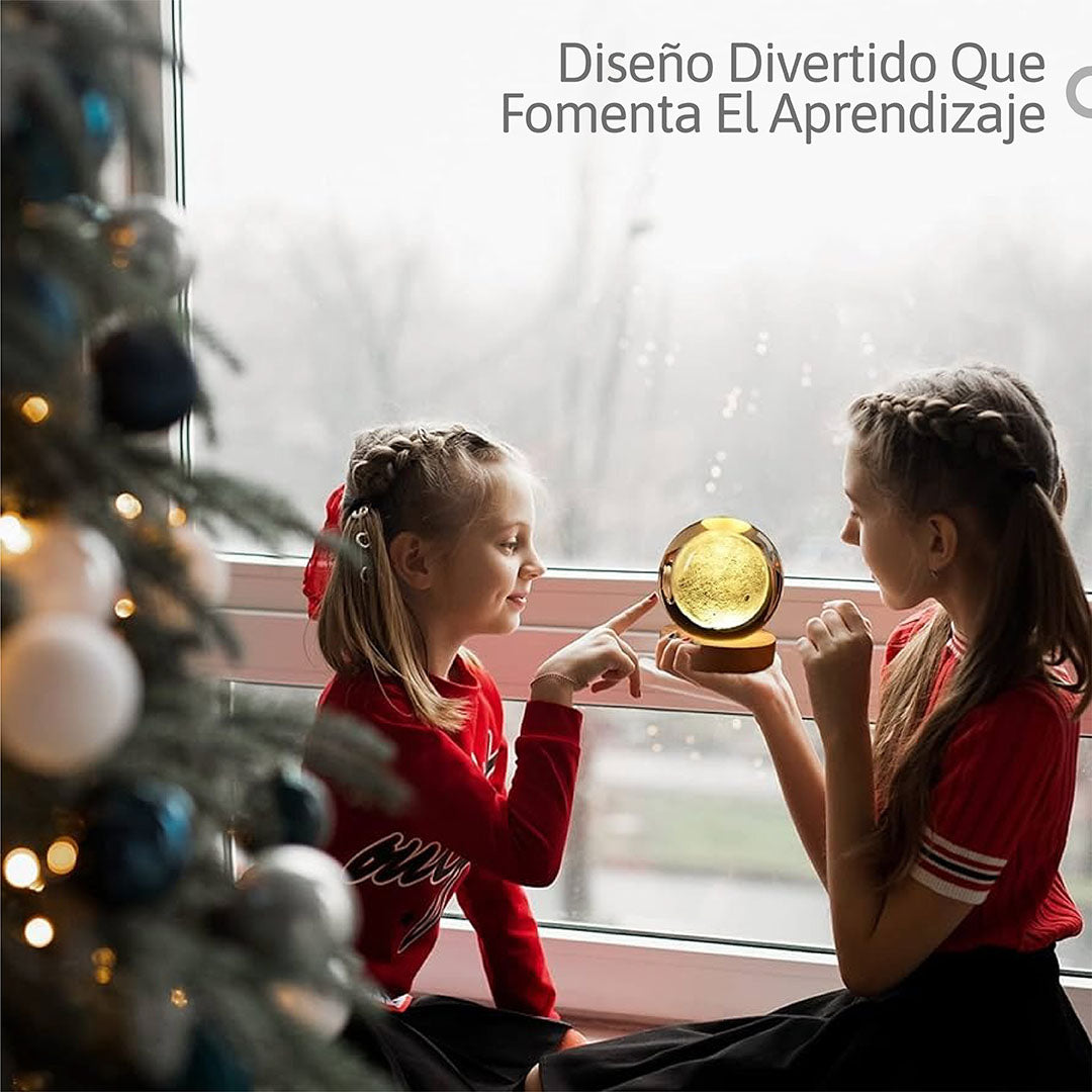 Bola de Cristal Luminosa 3D