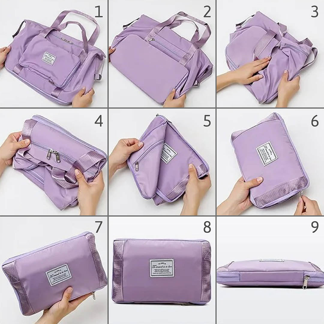Bolsa de Viaje Plegable e Impermeable - Viaja con Comodidad y Estilo