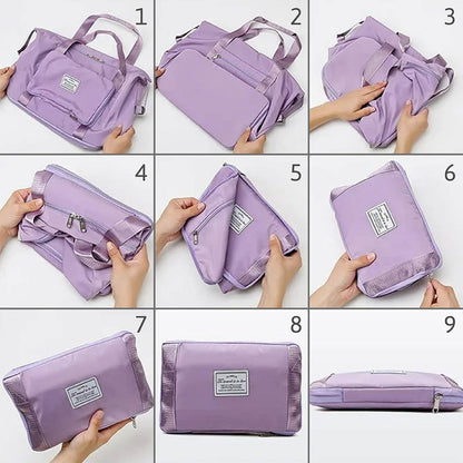 Bolsa de Viaje Plegable e Impermeable - Viaja con Comodidad y Estilo