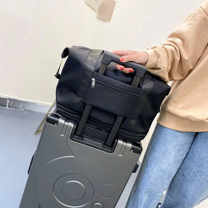 Bolsa de Viaje Plegable e Impermeable - Viaja con Comodidad y Estilo
