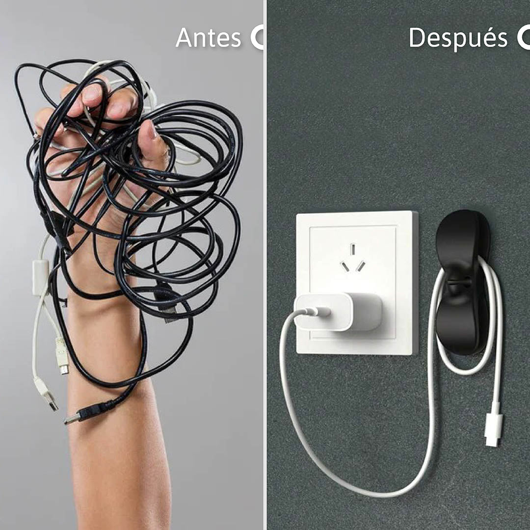 CableGrip Elite x6: Organizador de Cables Universal