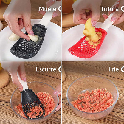 Cuchara Escurridora Multifuncional Todo en 1