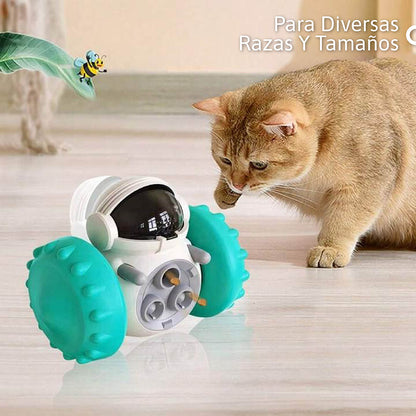 Dispensador Inteligente de Comida para Mascotas: Juego y Estimulación IQ