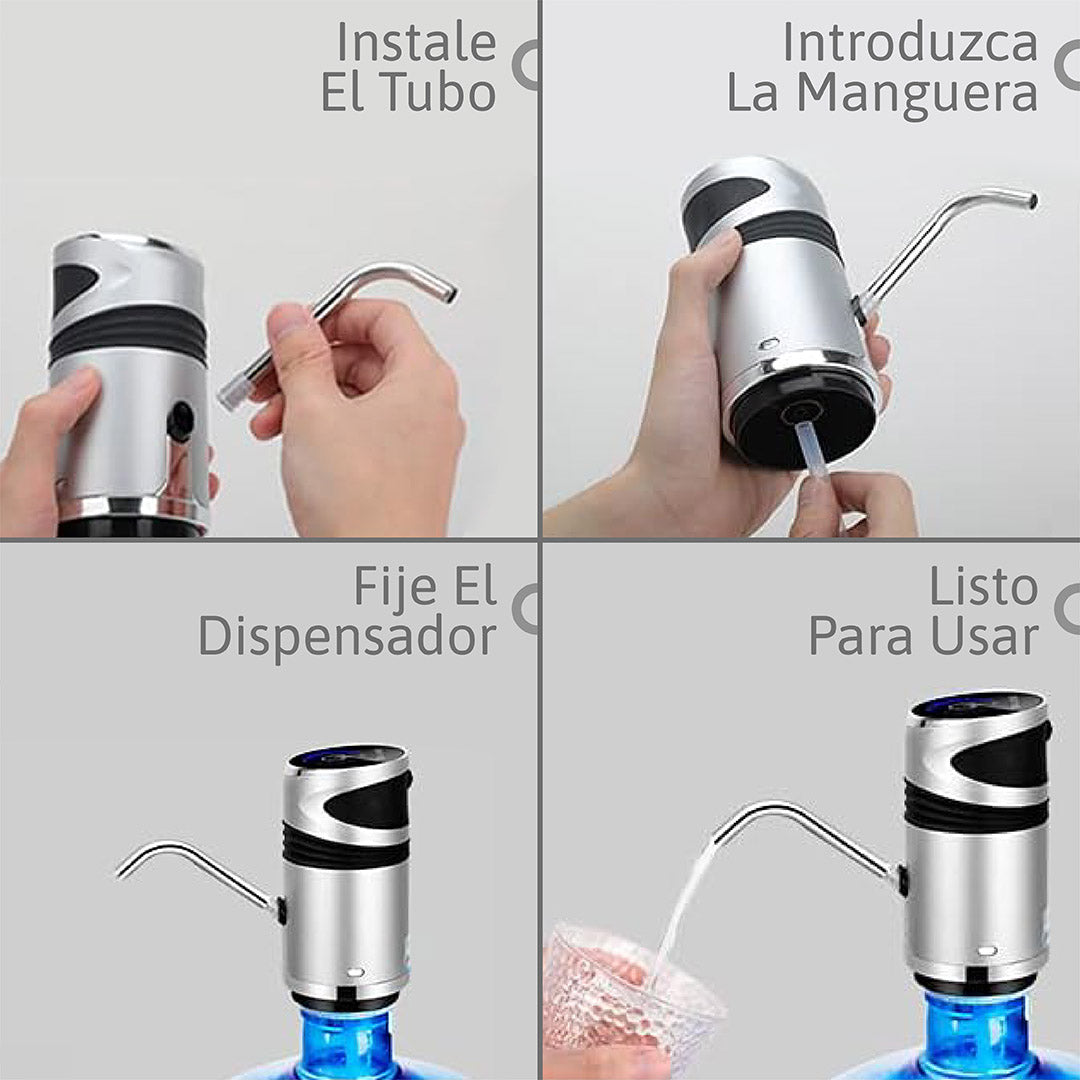 Dispensador Recargable Automático De Agua