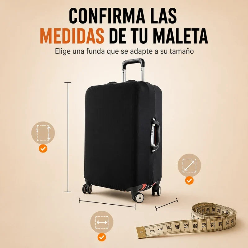 Cómo verificar las medidas de la maleta