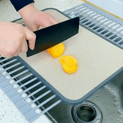 Escurridor De Platos Enrollable Multiuso