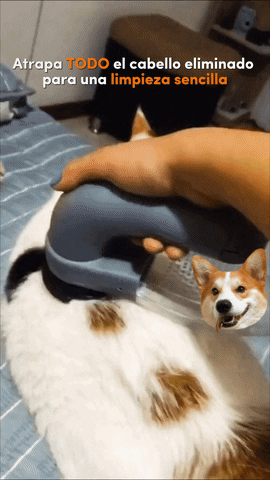 Cepillo Aspirador para Mascotas