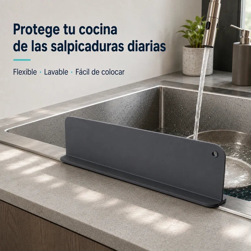 Protector Antisalpicaduras – Mantén tu mesón seco y limpio