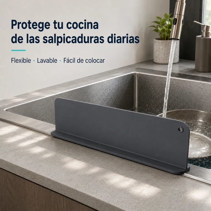 Protector Antisalpicaduras – Mantén tu mesón seco y limpio