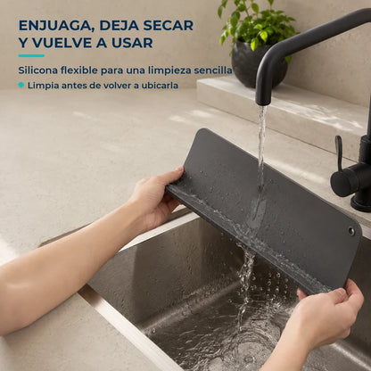 A8 | Limpieza y reutilización del protector antisalpicaduras