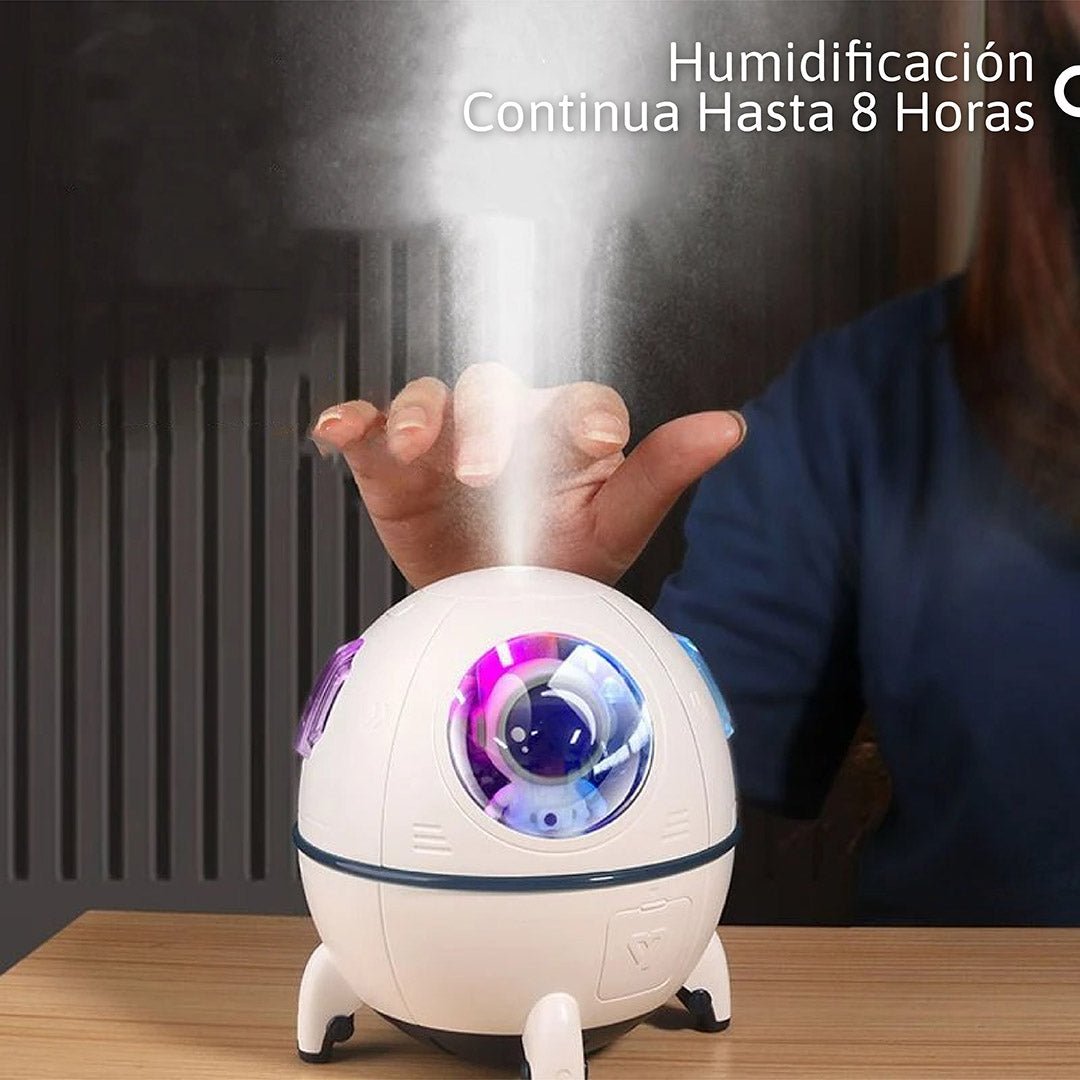 Humidificador de Aire Espacial con Astronauta