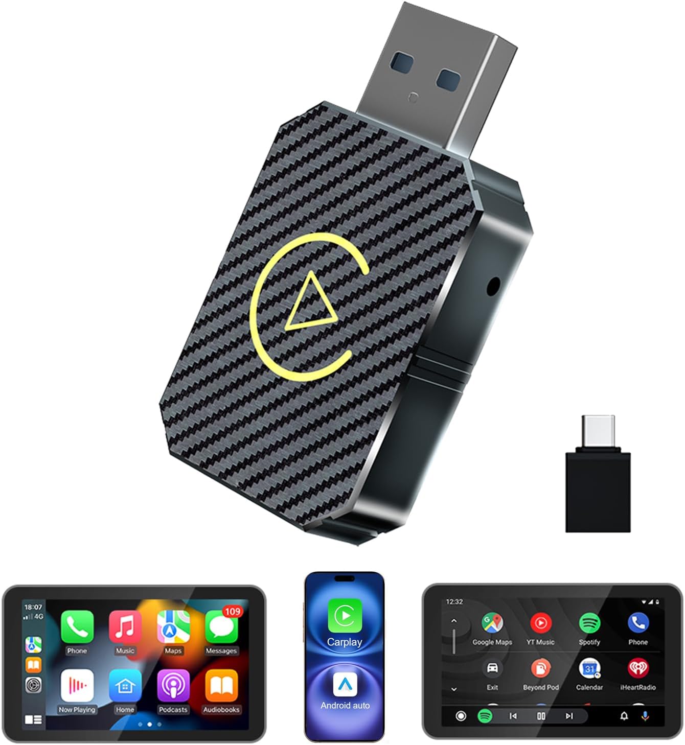 ConectaLibre CarPlay Adaptador Mini
