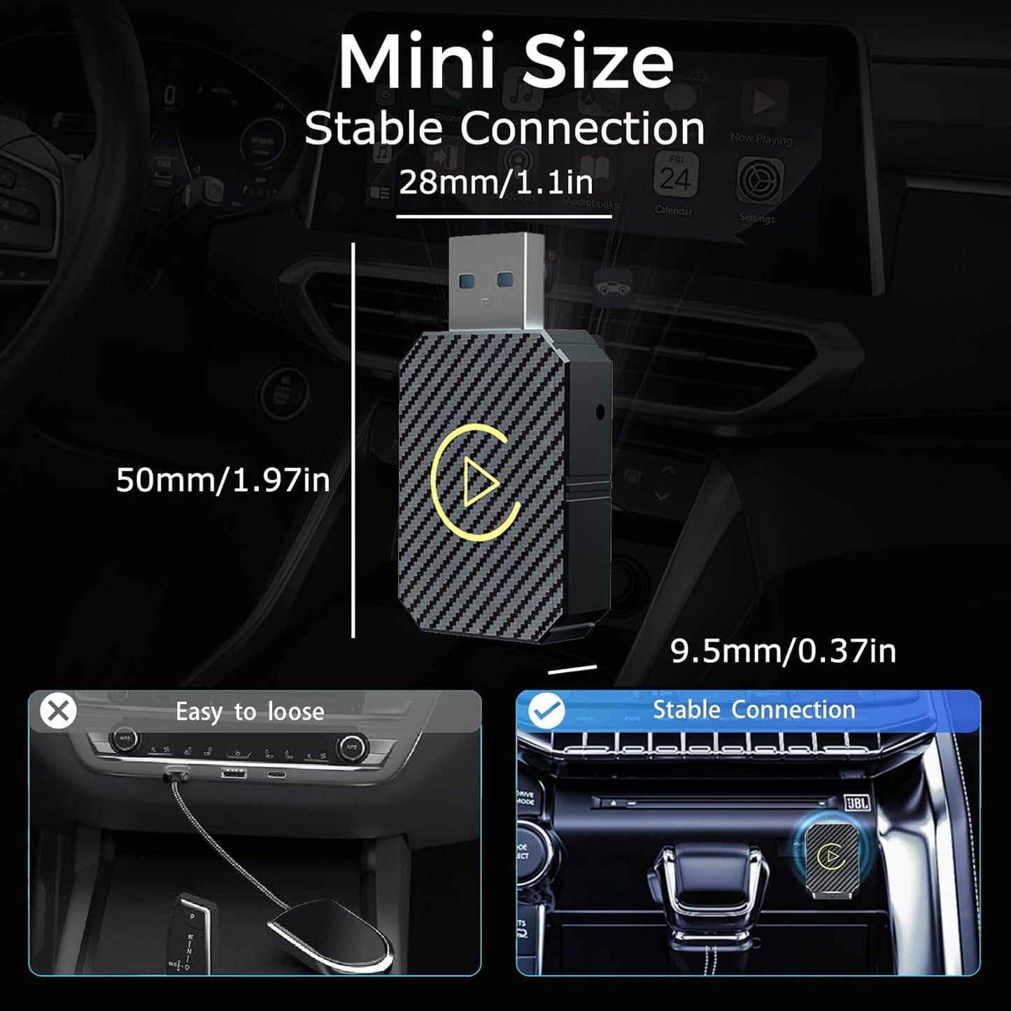 ConectaLibre CarPlay Adaptador Mini