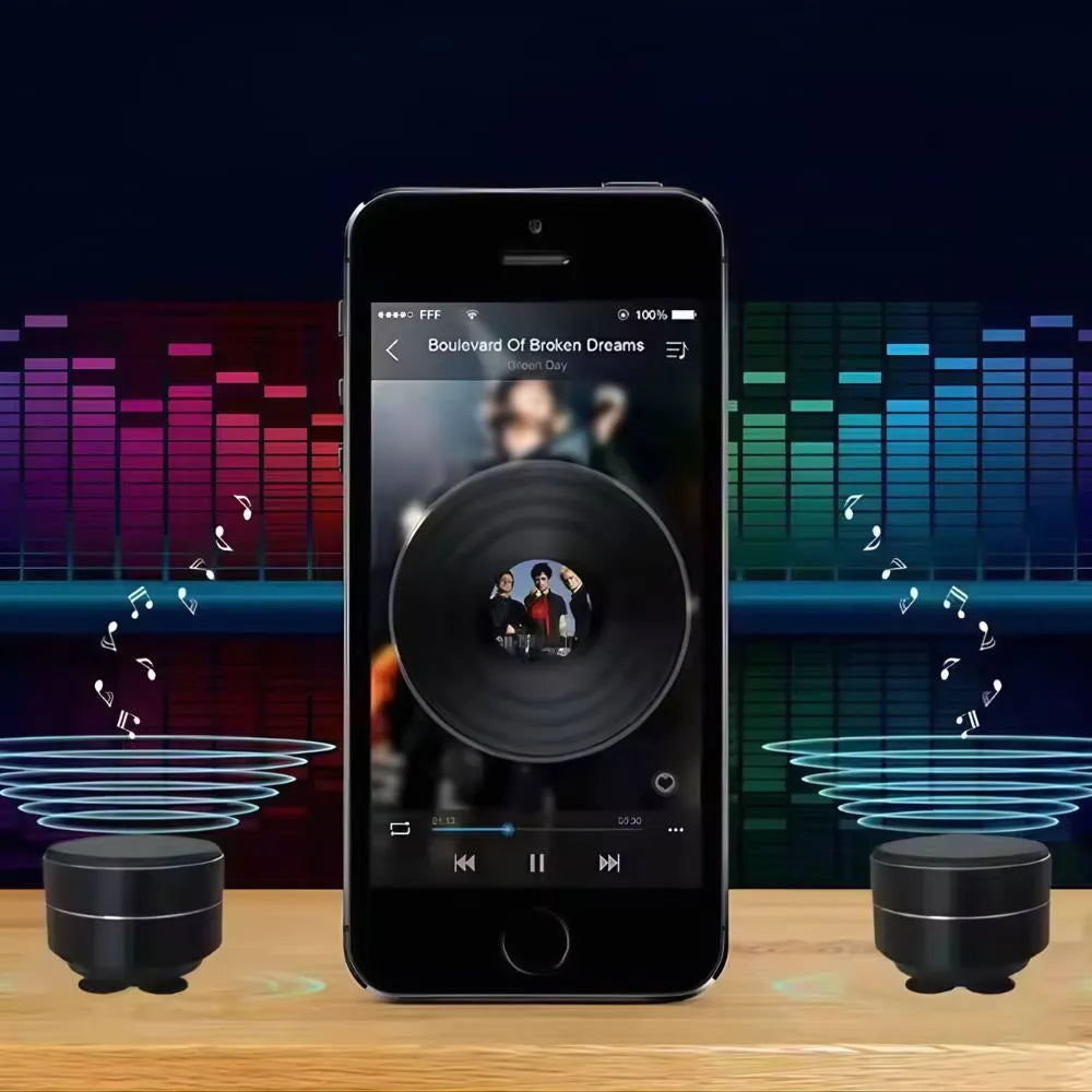 Mini Altavoz De Resonancia 3D Inalámbrico
