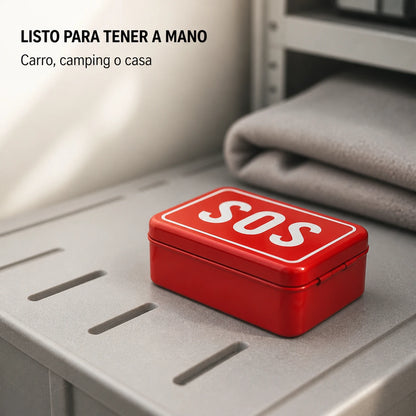 [A2] Kit SOS compacto para guardar en el carro, la mochila o la casa