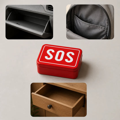 [B5] Kit SOS para carro, mochila o cajón de casa