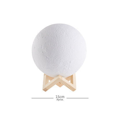 Lámpara de Luna 3D LED: Decoración Mágica y Ecológica